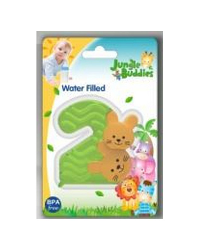 Hard & Soft Water Filled Teether 1,2,3 Jungle Buddies Ps, Eva, Water - Image 3