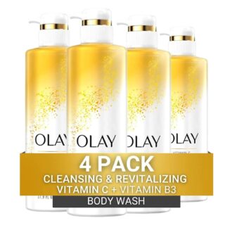 Olay Body Wash with Vitamin C and Vitamin B3 Complex, 591 mL 4pack