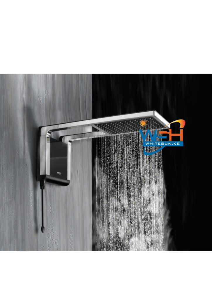 Lorenzetti Instant Shower Aquastorm Black Chrome