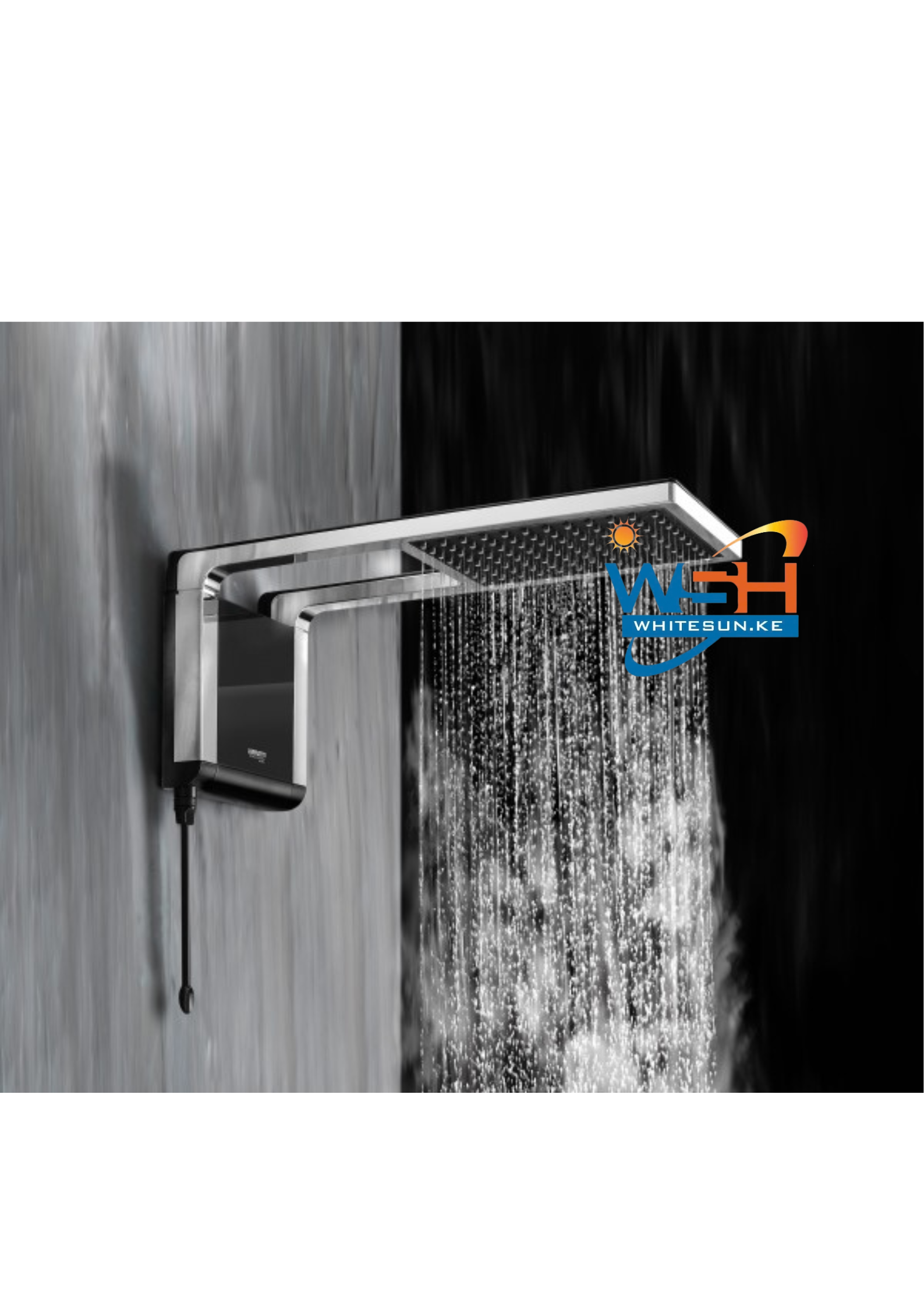Lorenzetti Instant Shower Aquastorm Black Chrome