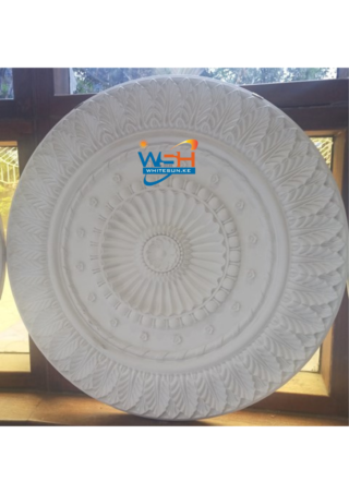 Gypsum Ceiling Medallion Polyurethane (PU) KM0035