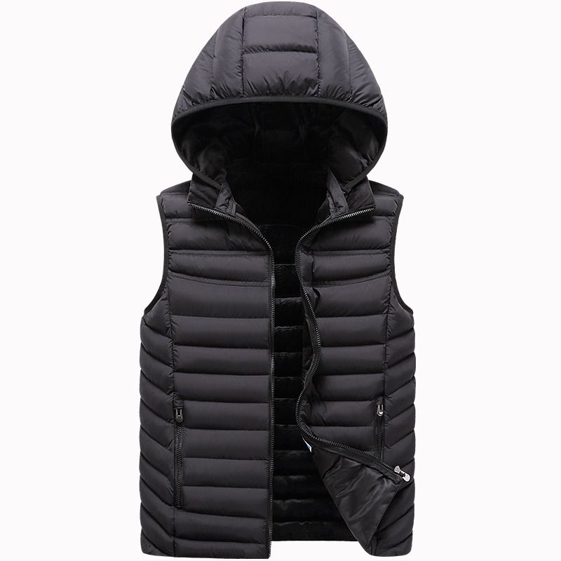 Sleeveless half puff jacket (branded embroidery) - Image 7
