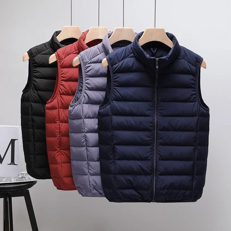 Sleeveless half puff jacket (branded embroidery) - Image 8