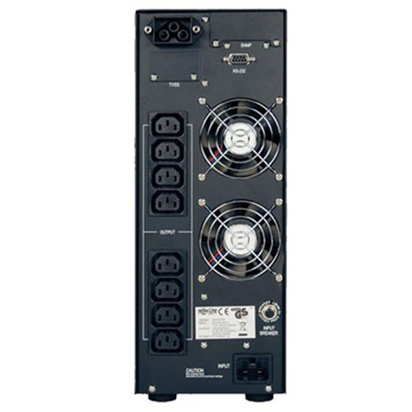 Ups Smart Online Double Conversion Tower 3Kva Tripp-Lite Suint3000Xl Black Abs - Image 3