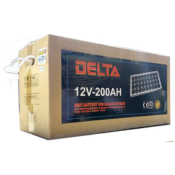 Sealed Maintenance Free Battery 12V-65Ah 355X167X179Mm Delta
