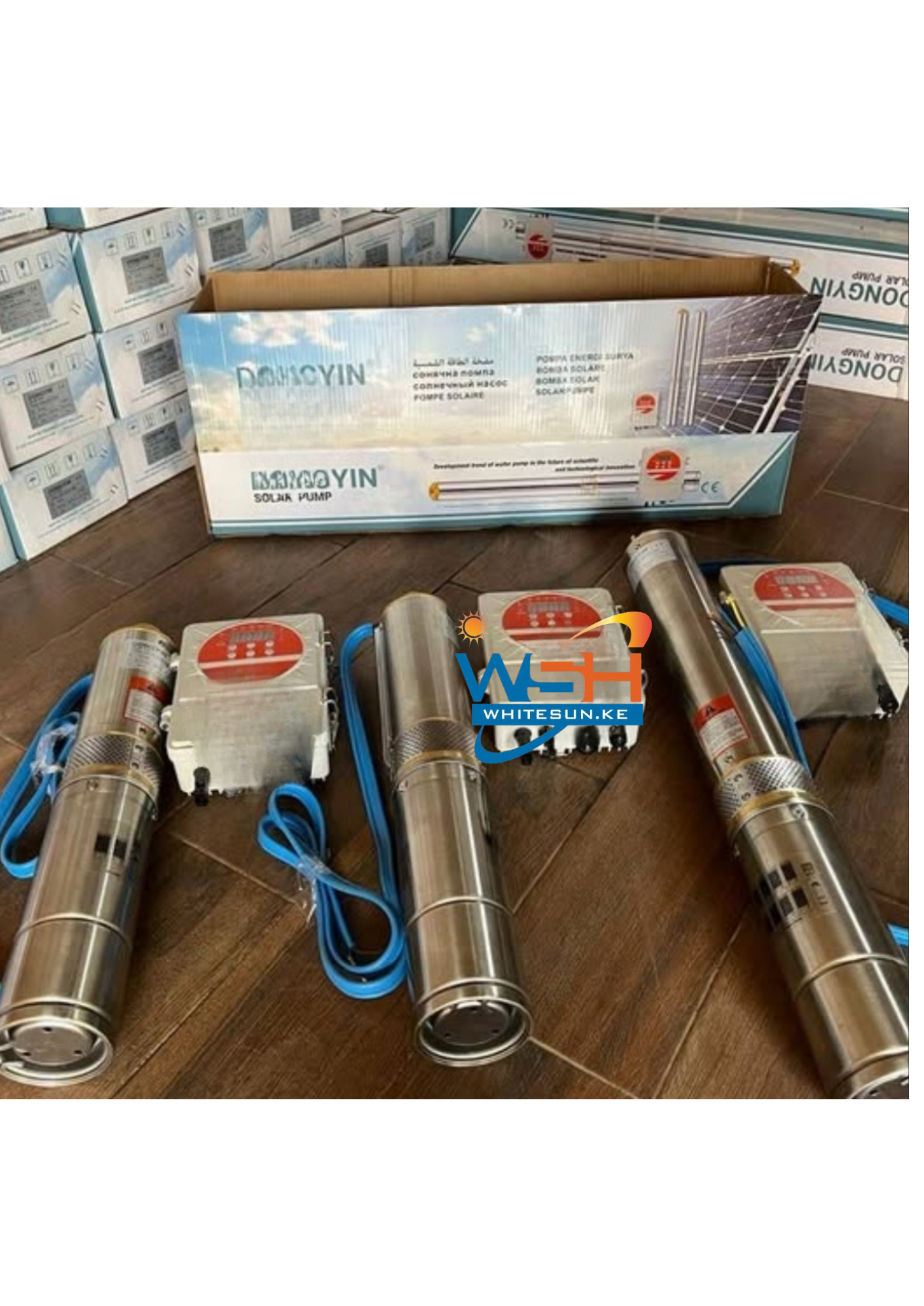 3Kw 4.8m³ 287m Doyin AC Borehole Submersible Water Pump - 4SDM3/40 3000w 4hp 4800L/h Ordinary Impeller - Image 4