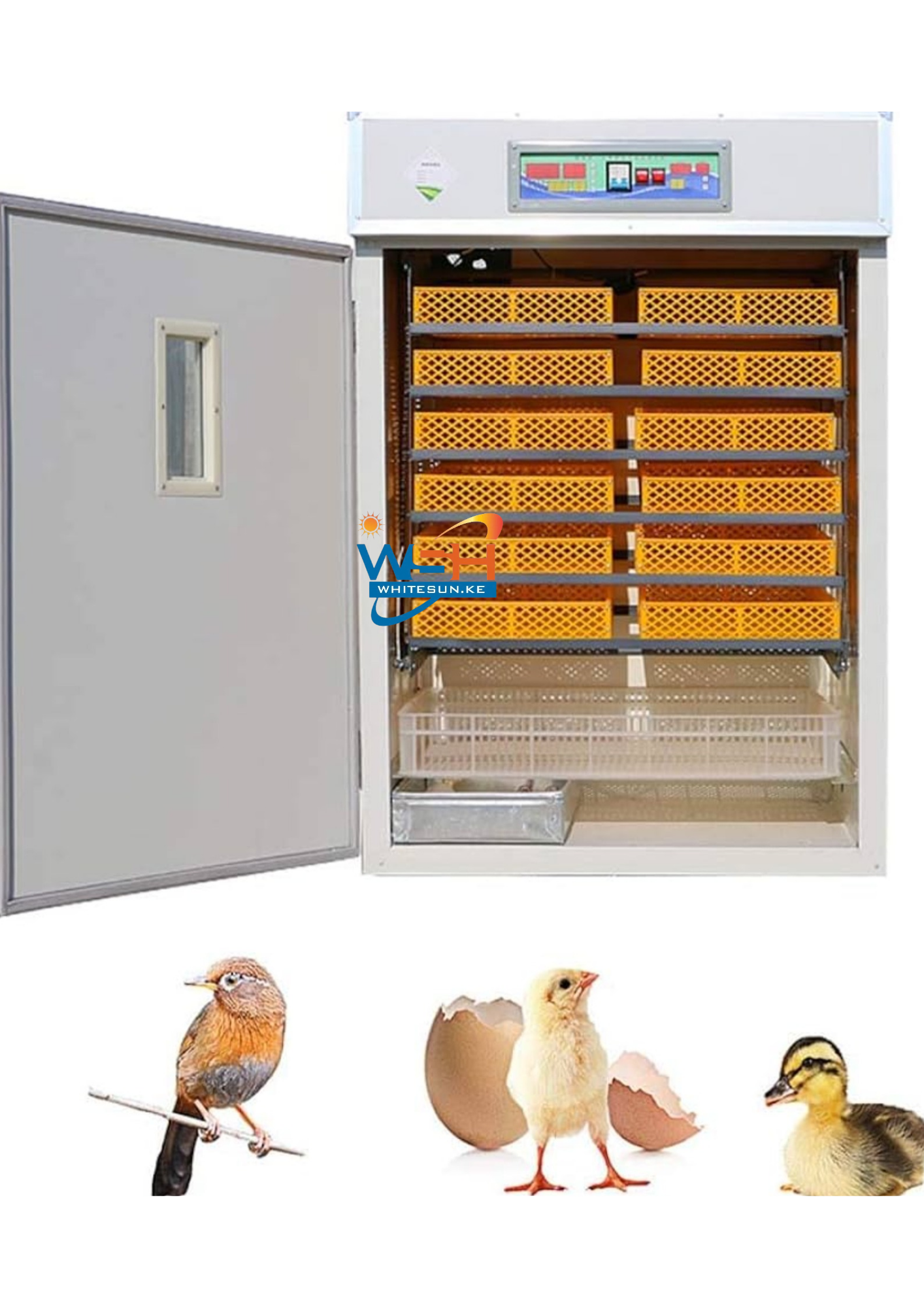 128 Eggs Faida Bora Digital Fully Automatic Egg Incubator - Image 5