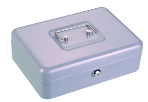 CASH BOX WITH HANDLE SIZE 25*18*9CM 10", Available Color White / Black - Image 2