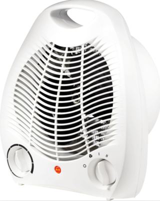 Room heating fan