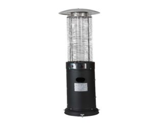 Glass tube patio heater