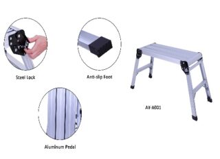 Stable Working Platform, Size W30Cm X L80Cm X H50 Cm