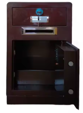 Fireproof Electronic Drop Safe With Drawer Size 700*420*380mm, 65kg
