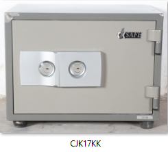 TWO KEYS ONLY, Fireproof + Security, LXWXH (350x486x344)mm, 46kg Weight