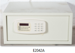 Hotel Safe Each unit with 2 Emergency Keys and 4 AA batteries Each unit with external Battery Box with Safe opening record with 3Pin UK Plug inside for electronics charging., Size: H200*W420*D3