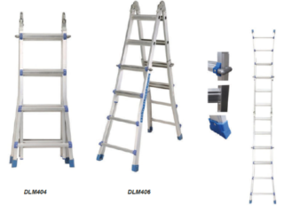 Ladder 4X4 Steps Industrial Max Height 286Cm - Little Giant Yb-708W