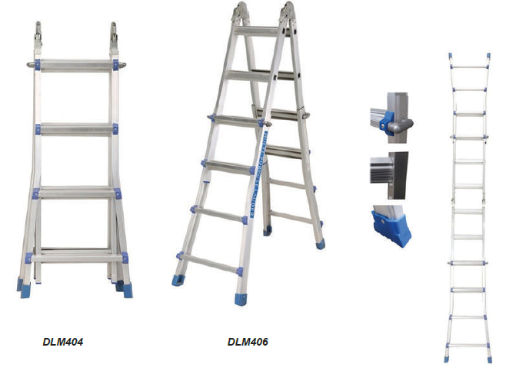 Ladder 4X4 Steps Industrial Max Height 286Cm - Little Giant Yb-708W