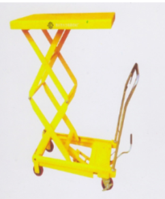 SCISSOR JACK, 0.35T (height)1.3m (lifting weight)350kg (dimesion)720*520*900mm