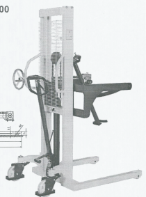 Drum Lifter, Upto 500Kgs Drum Weight, 1.5M Height Raise 