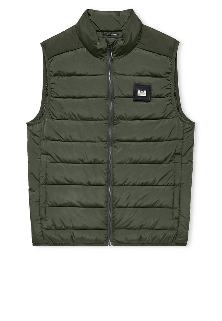 Sleeveless half puff jacket (branded embroidery) - Image 5