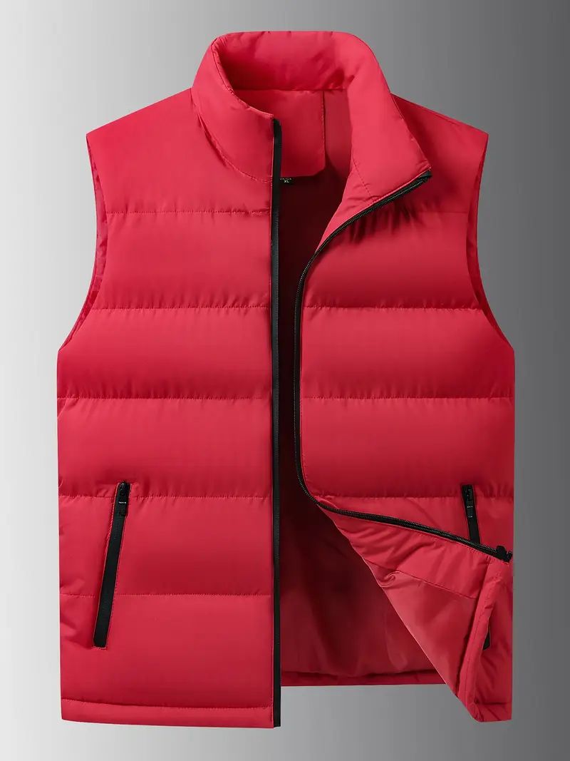 Sleeveless half puff jacket (branded embroidery) - Image 9
