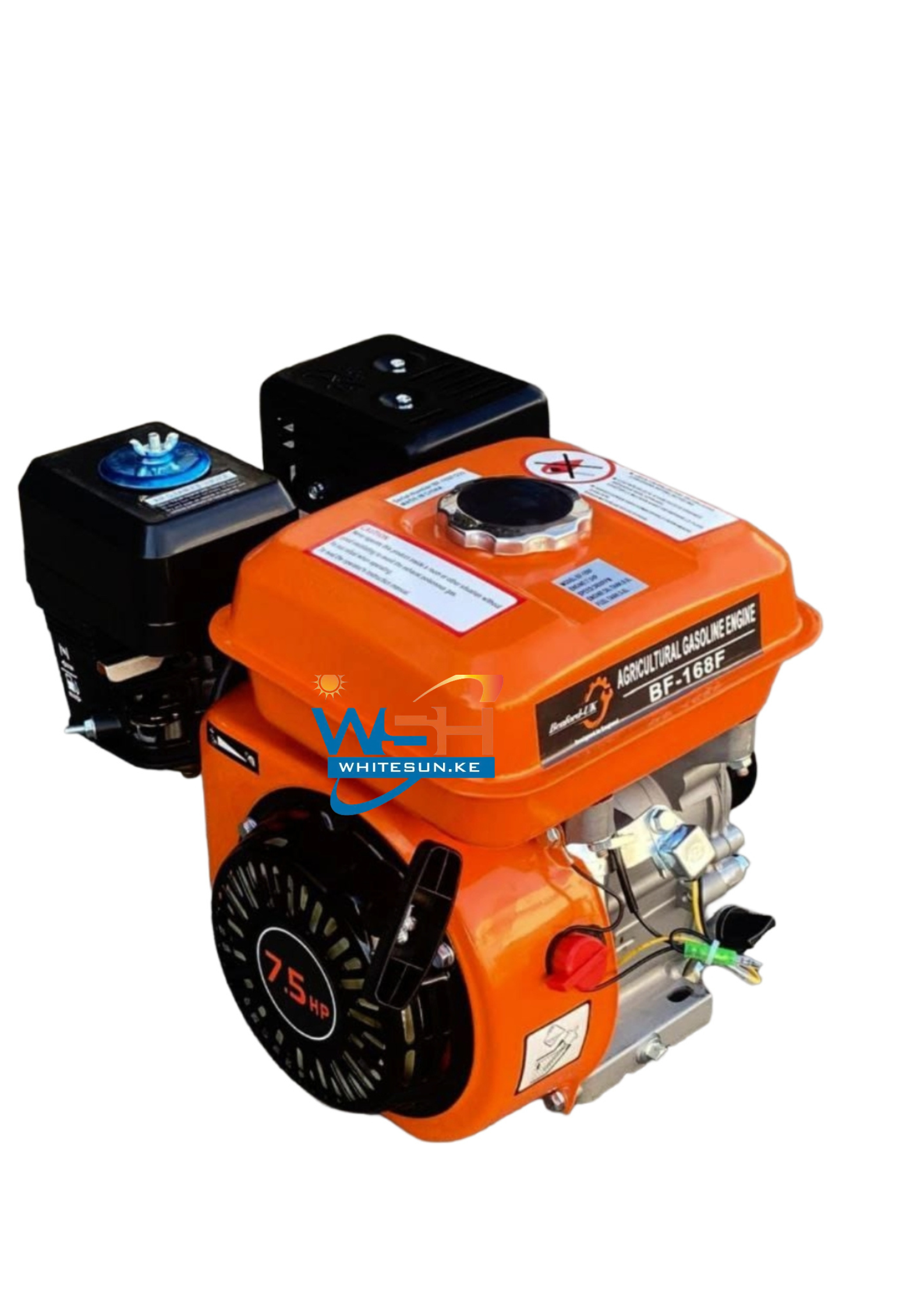 7.5HP Benford UK Petrol Engine - Rugged British Powerhouse with Pulley
