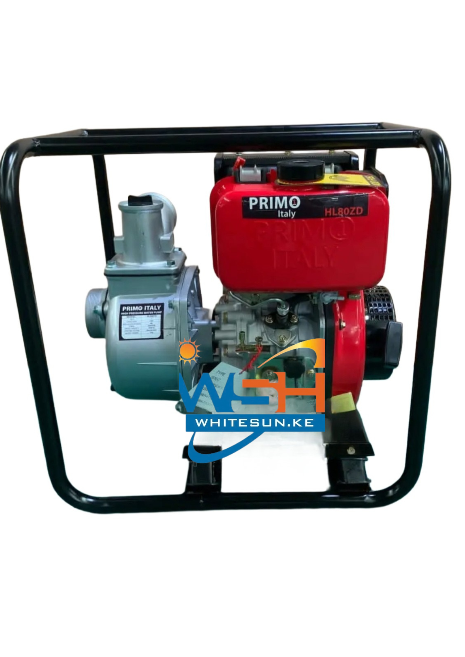 3" PRIMO ITALY Diesel Water Pump - Normal Pressure Pump HL80ZD