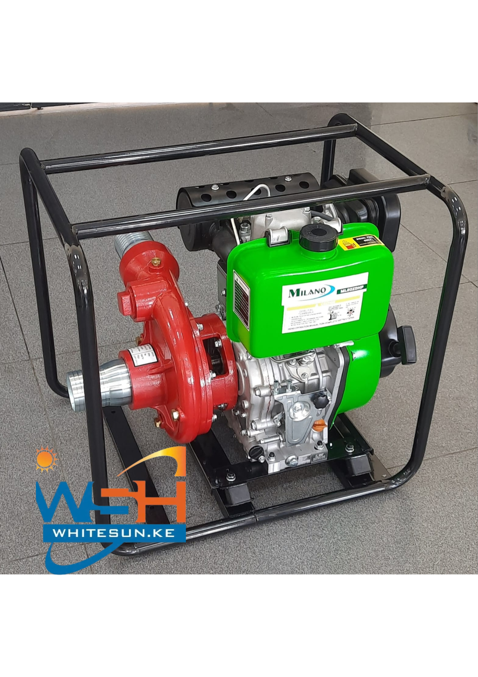 3" PRIMO ITALY Diesel Water Pump - Normal Pressure Pump HL80ZD - Image 3