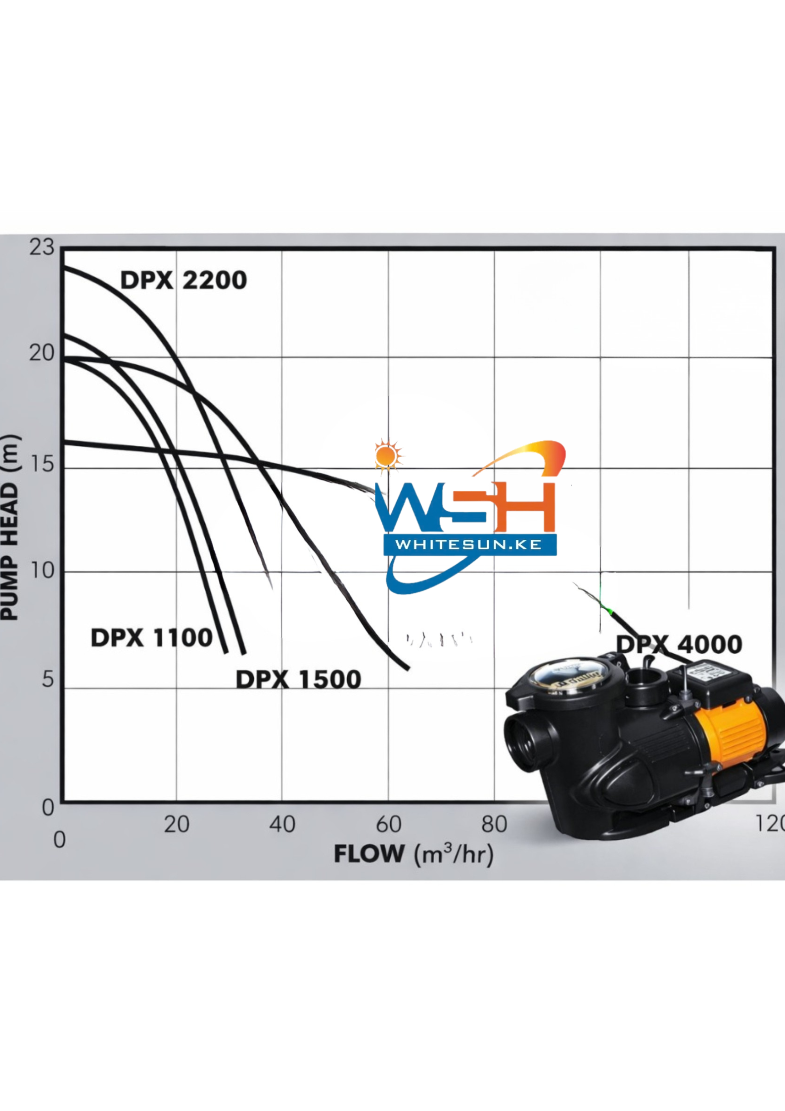 3.0kW Dayliff DPX3000 Swimming pool Pump - Commercial, High-Flow & Heavy-duty - Image 4