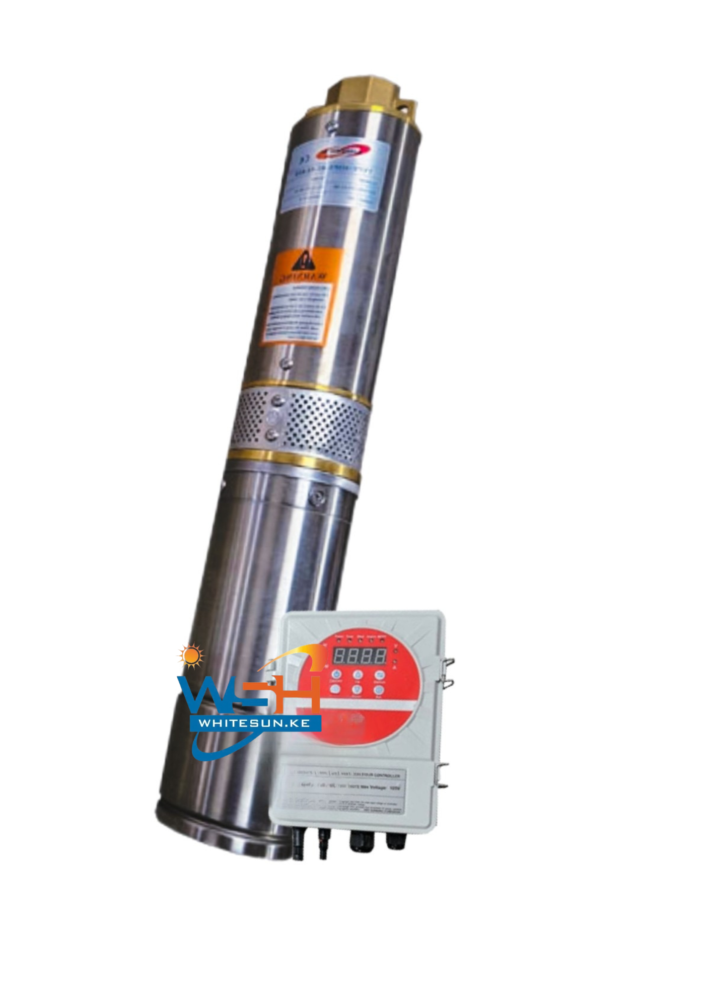 0.8Kw 5m³ 80m Doyin 4SDS5 800w 1.0hp 5000L/h Borehole Submersible Water DC Pump