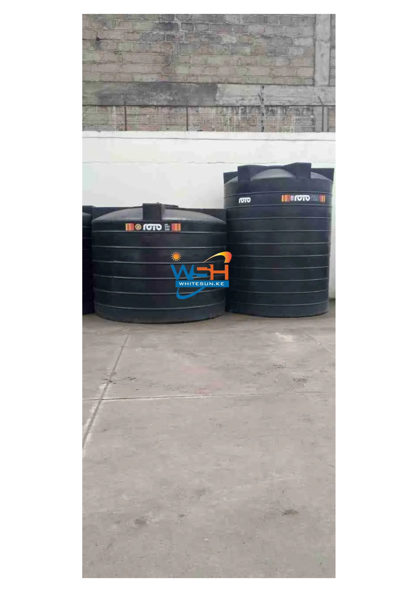 RotoTank Cylindrical Water Storage Tank 5000 Litres