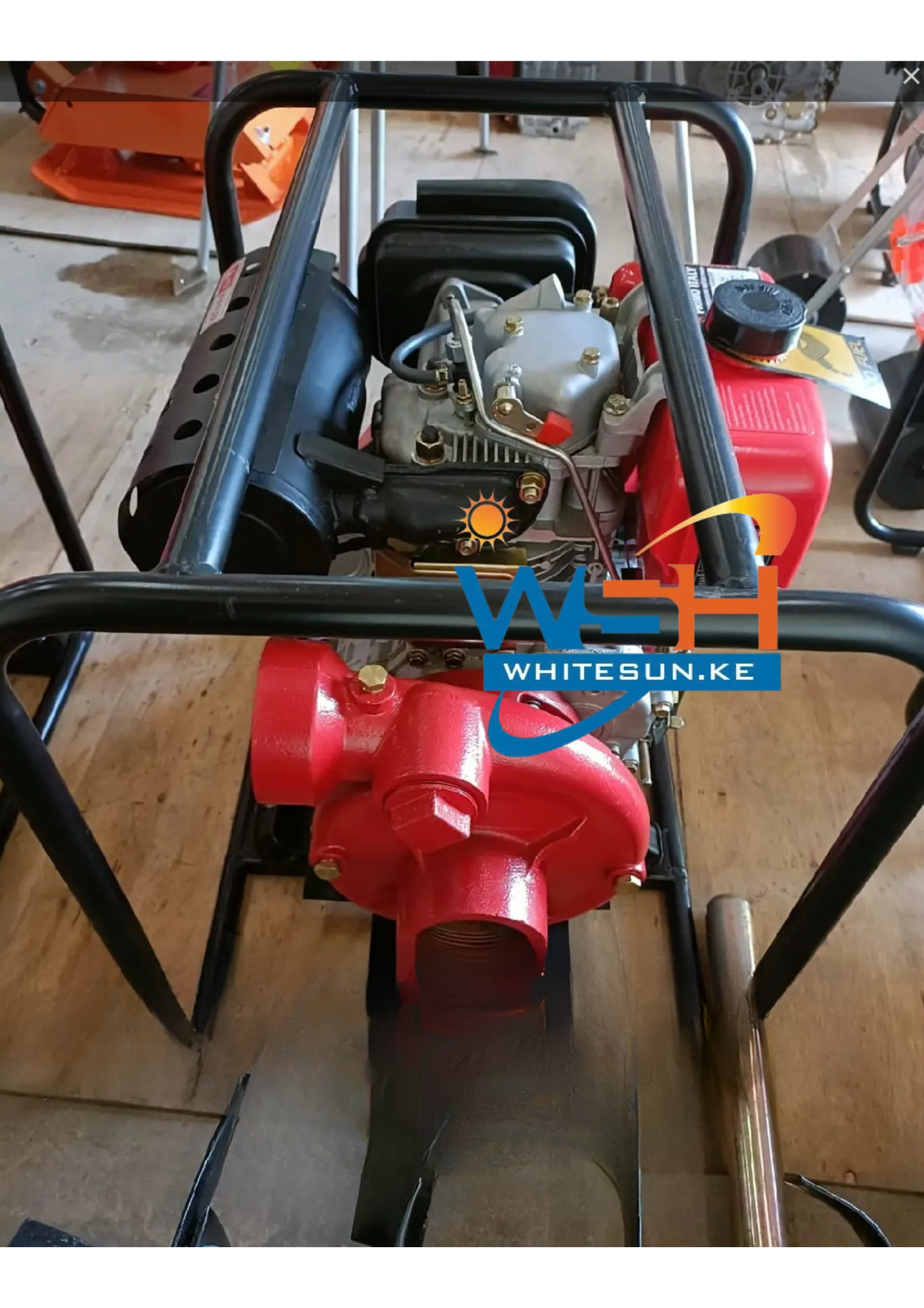 3" PRIMO ITALY Diesel Water Pump - High Pressure Pump HL80ZDHP Key start