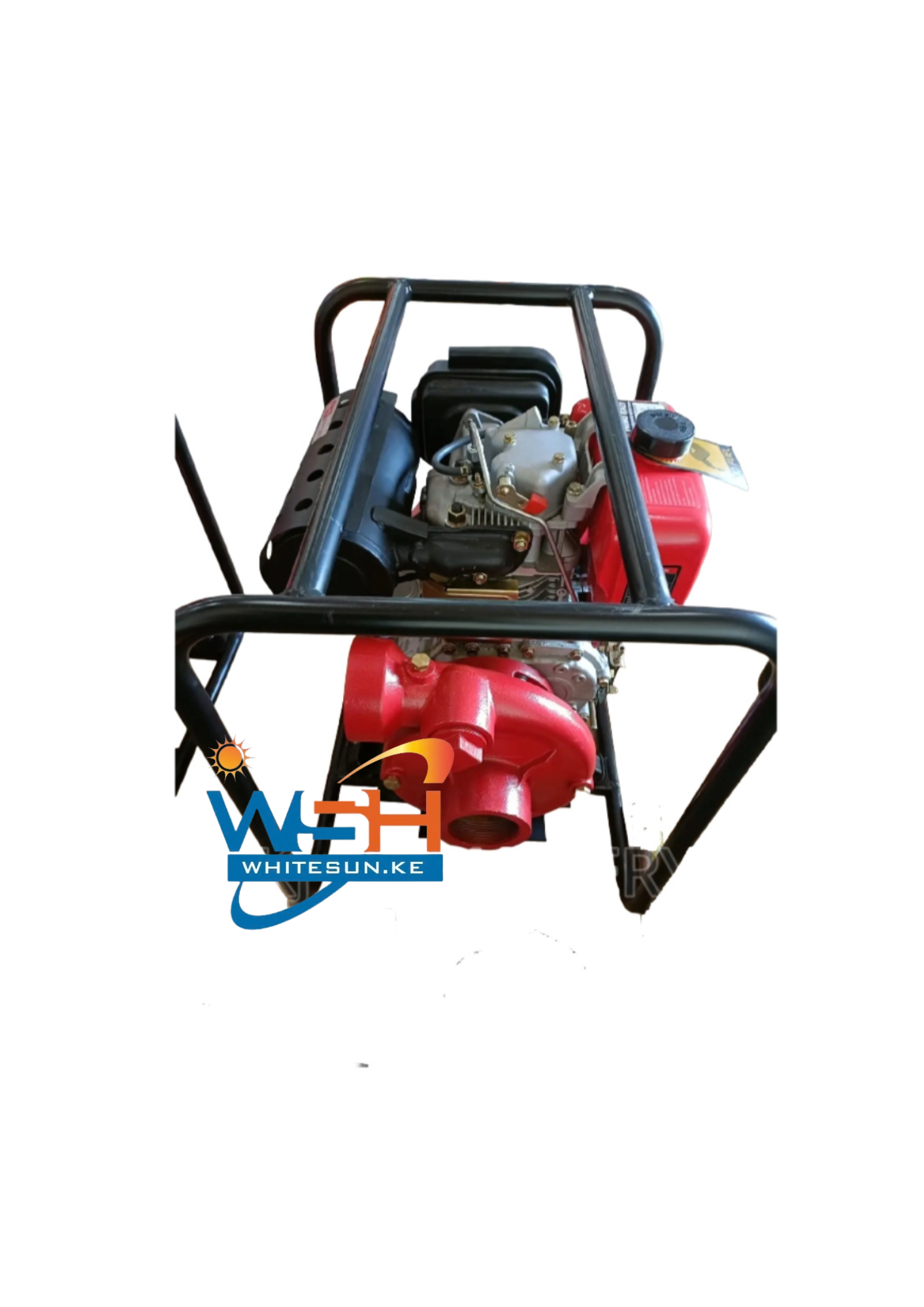 3" PRIMO ITALY Diesel Water Pump - High Pressure Pump HL80ZDHP Key start - Image 4