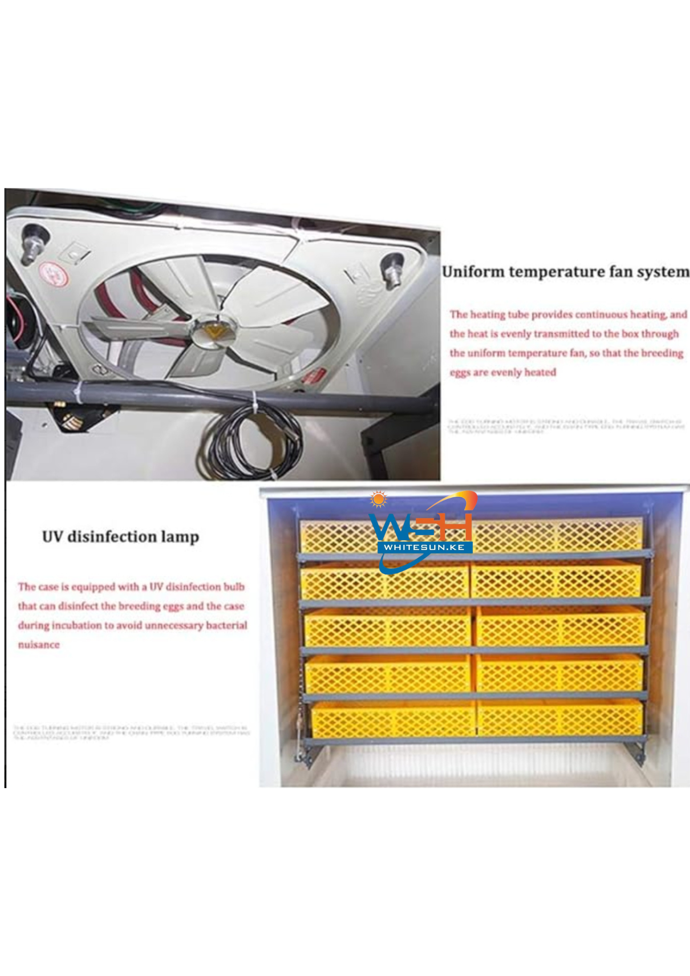 128 Eggs Faida Bora Digital Fully Automatic Egg Incubator - Image 9