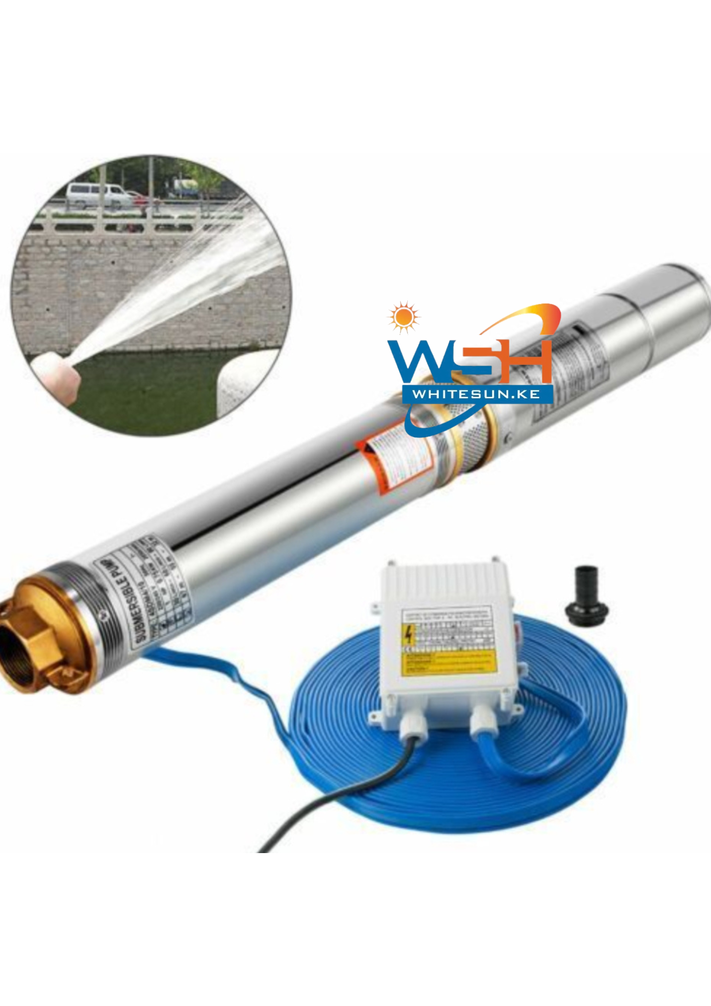 50M Dayliff DSD 3/7 Submersible Well Pump - 0.5HP (premier) - Image 5