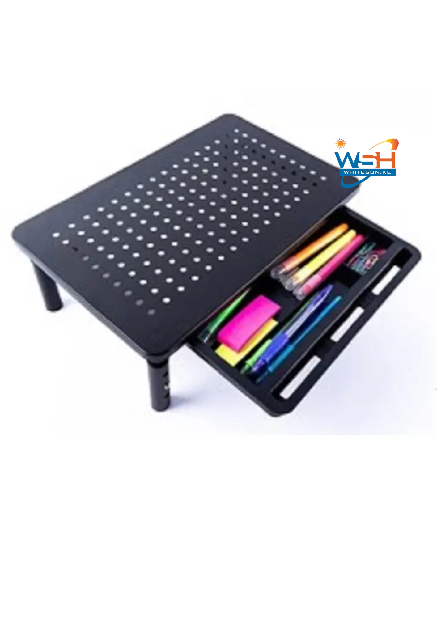Metal Monitor Riser With Drawer