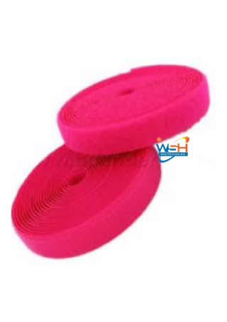 Velcro Hook And Loop, Light Pink, 25Mm Width, 25M Length Of Roll, For Both Parts