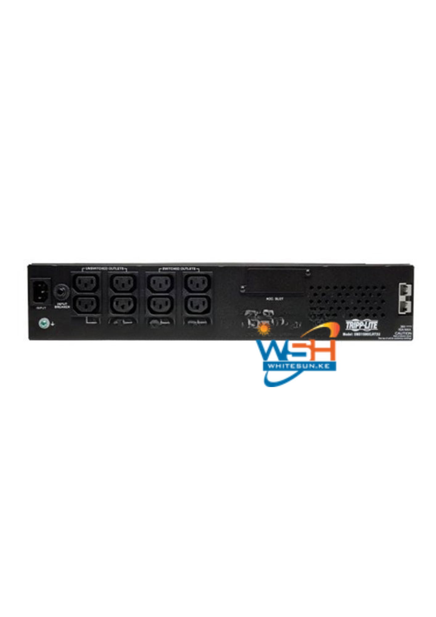 Ups Smart Line Interactive Rackmountable , 2U 1.5Kva Tripp-Lite Smx1500Xlrt2U Black Abs - Image 3