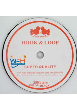 Velcro Hook & Loop Tape 25Mm Beige Per Roll Of 25M, 2 Part Beige