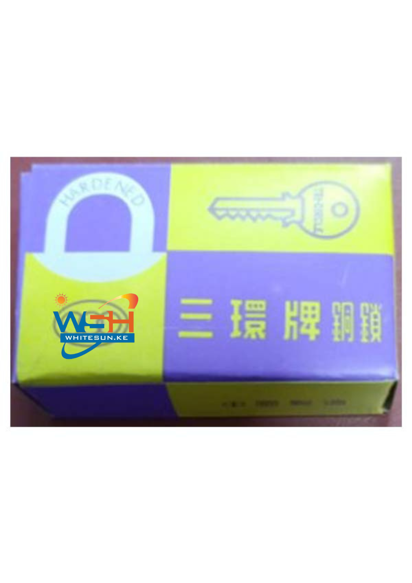 Padlock With 3 Keys 263 Tri Circle - Image 2