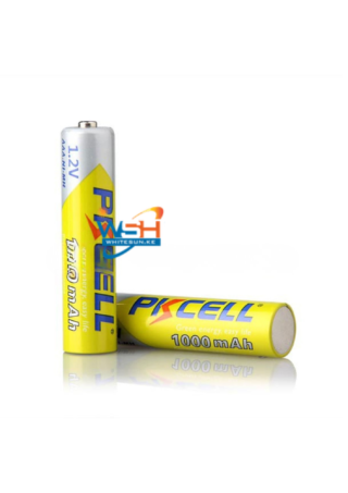 AAA Nimh Rechargable 1000Mah Battery Pack Of 2, PKCELL