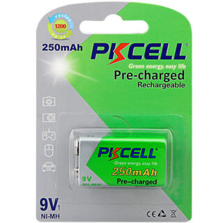 Ready To Use, Ni-Mh Rechargeable Battery 250Mah9V, PKCELL