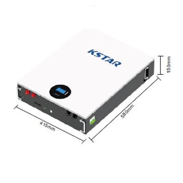Wall Mount LiFePo4 Battery, 51.2V/100Ah - Image 3