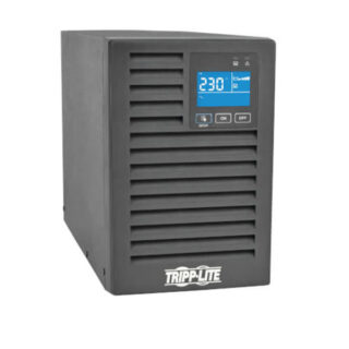 SmartOnline 230V 1kVA 900W On-Line Double-Conversion UPS, Tower, Extended Run, Network Card Options, LCD, USB, DB9, Tripp-Lite