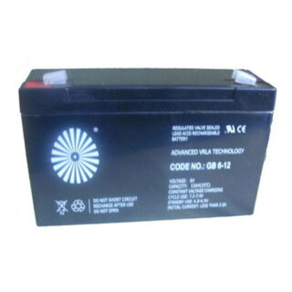 Solar Battery Sealed Maintenance Free 6V-12Ah Delta