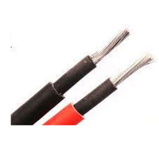 6mm2 DC Solar Cable Black, Per Meter