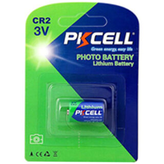 CR2 Photo Lithium Battery, 3.0V PKCELL, 1Pc Per Pack