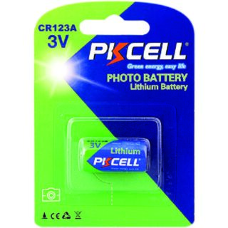 CR123A, Photo Lithium Battery, 3.0V, 3V, PKCELL
