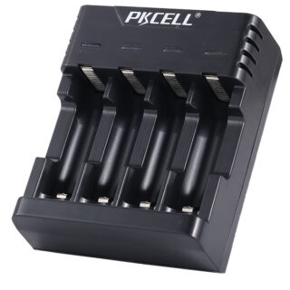 Ni Mh/Ni-Cd Battey Charger,4 Slots, USB Input 5A/2A