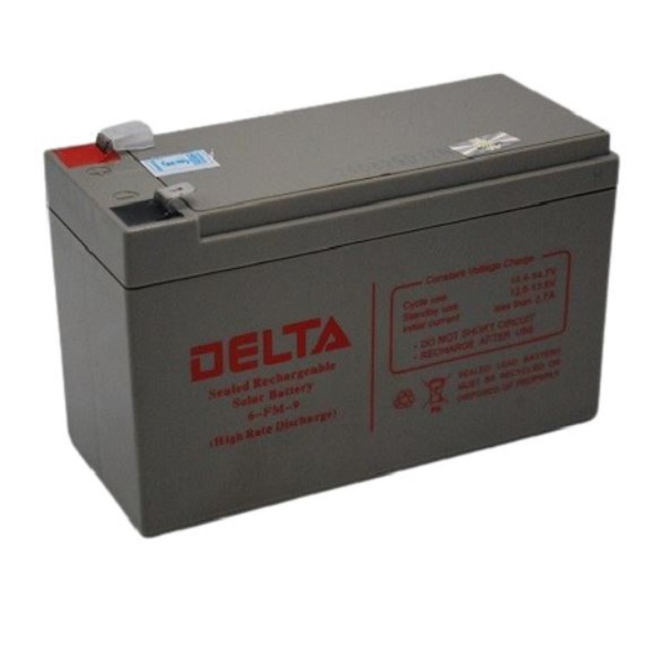 Sealed Maintenance Free Battery 12V-9Ah Delta - Image 3