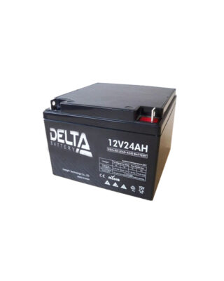 12V 24Ah Sealed Solar Battery, Delta